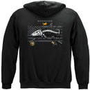 Black Flag Patriotic Bone Fish Premium Long Sleeves