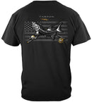 Black Flag Patriotic Tarpon Premium Hooded Sweat Shirt