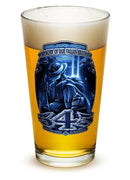 343 You Will Never Be Forgotten Firefighter 911 16oz Pint Glass Glass Set