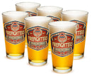 Denim Fade  Label Firefighter 16oz Pint Glass Glass Set