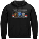 First Responder Flag of Honor Premium Hooded Sweat Shirt