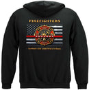 Firefighter Support Premium Hooded Sweat Shirt