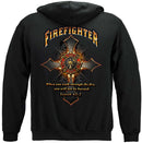 Firefighter Cross Walk Through the Fire  Isaiah 43: 2 Premium Long Sleeves