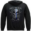 Law Enforcement Back the Blue Freedom Skull Premium Long Sleeves
