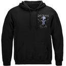 Law Enforcement Back the Blue Freedom Skull Premium T-Shirt