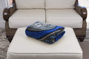 Back the Blue Law Enforcement Blue Lives Matter Premium Plush Blanket