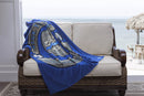 Back the Blue Law Enforcement Blue Lives Matter Premium Plush Blanket