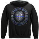 Back the Blue Law enforcement Blue lives Mater Serve and Protect Premium T-Shirt