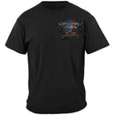 Skull of Freedom Corrections Officer Premium Hooded Sweat Shirt