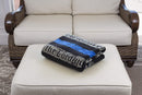 Law Enforcement Joshua 1:9 Premium  Plush Blanket