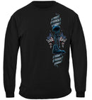 I Stand For The Flag Kneel For The Fallen Premium Hooded Sweat Shirt