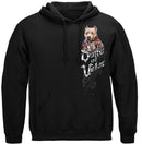 Dogs Of Valor This We'll Defend Pit Bull Premium Hooded Sweat Shirt