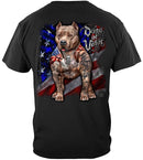 Dogs Of Valor This We'll Defend Pit Bull Premium Hooded Sweat Shirt