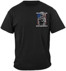 American Flag Defend Or Be Buried Or Be Buried In It Premium T-Shirt