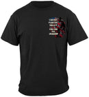 American Flag Soldier I Am The Shadow Premium Long Sleeves