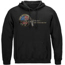 2nd Amendment Distressed Premium Hooded Sweat Shirt