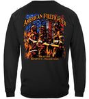 Elite Breed American Firefighter Premium Hooded Sweat Shirt