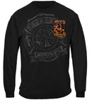 Elite Breed American Firefighter Premium Hooded Sweat Shirt