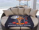 Liquor Up Front Poker In The Rear Premium Blanket