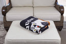 Liquor Up Front Poker In The Rear Premium Blanket