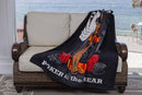 Liquor Up Front Poker In The Rear Premium Blanket