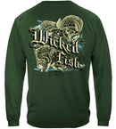 Fluke Tone On Tone Premium Hooded Sweat Shirt