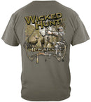 Wicked Hunt Bow Hunting Premium Hooded Sweat Shirt
