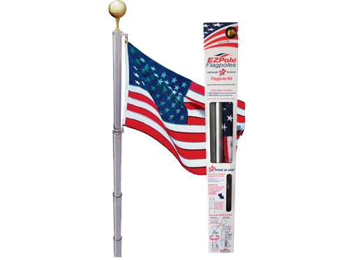 Convert Our Telescoping Flagpoles To Rope Kit