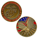 MARINE CORPS COIN: UNITED STATES MARINE CORPS RETIRED