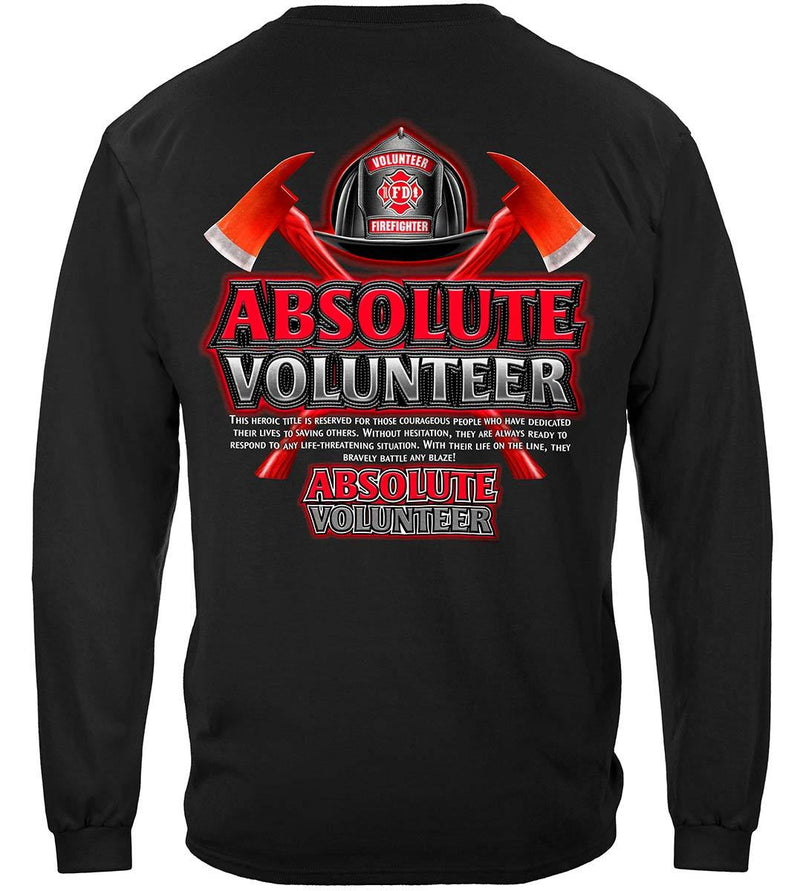 Absolute Volunteer Firefighter Premium T-Shirt