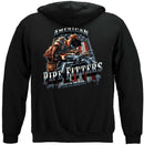 American Pipe Fitter Premium Hooded Sweat Shirt