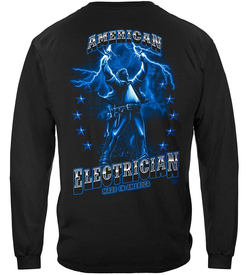 American Electrician Premium Hooded Sweat Shirt