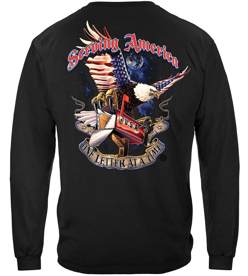 American Postal Worker Premium Hooded Sweat Shirt