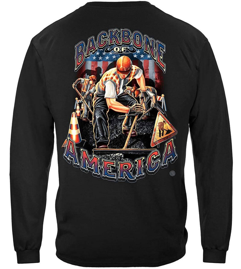 American Laborer Premium Hooded Sweat Shirt