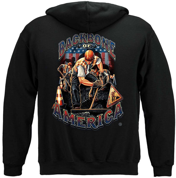 American Laborer Premium Hooded Sweat Shirt