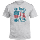 She Loves Jesus And America Too (Front)