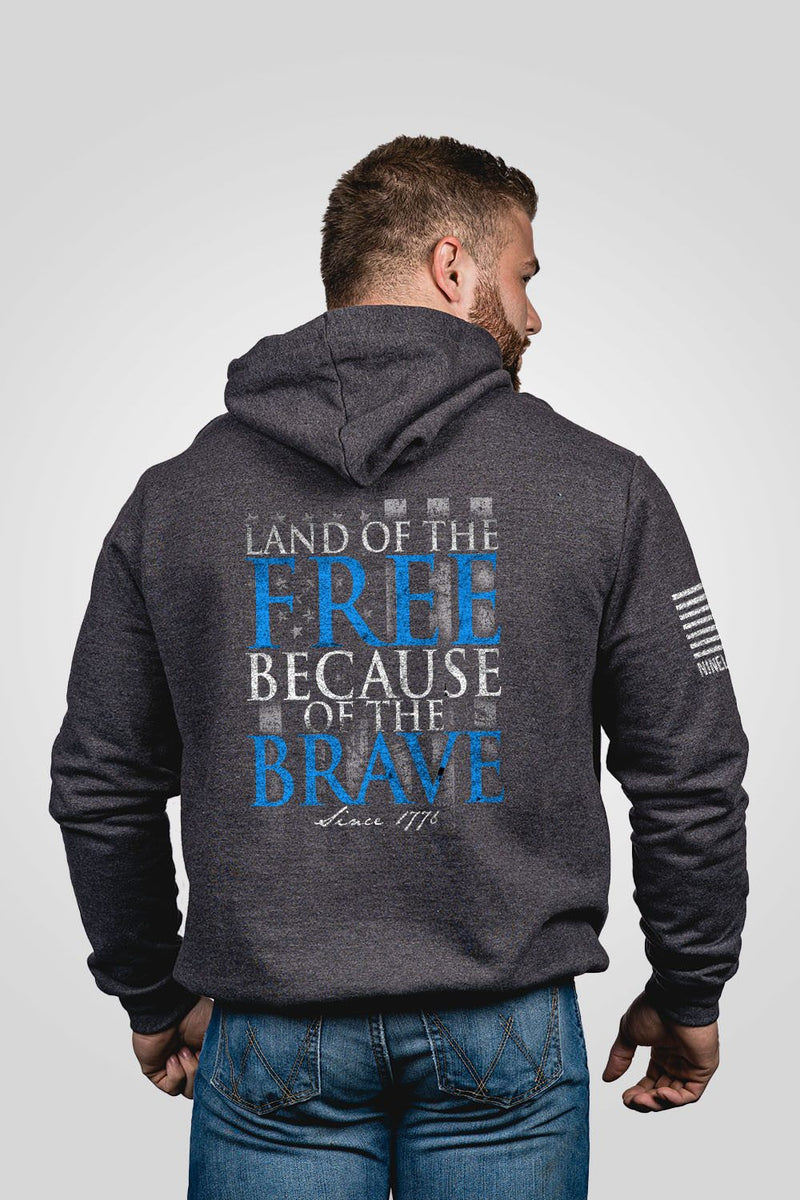 Hoodie - Because Of The Brave