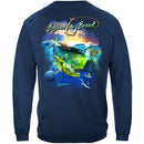 MAHI Dolphin Fish Beyond The Break Premium Hooded Sweat Shirt