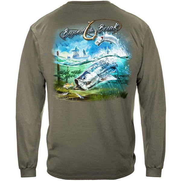Tarpon Attack Flat Fishing Premium Long Sleeves