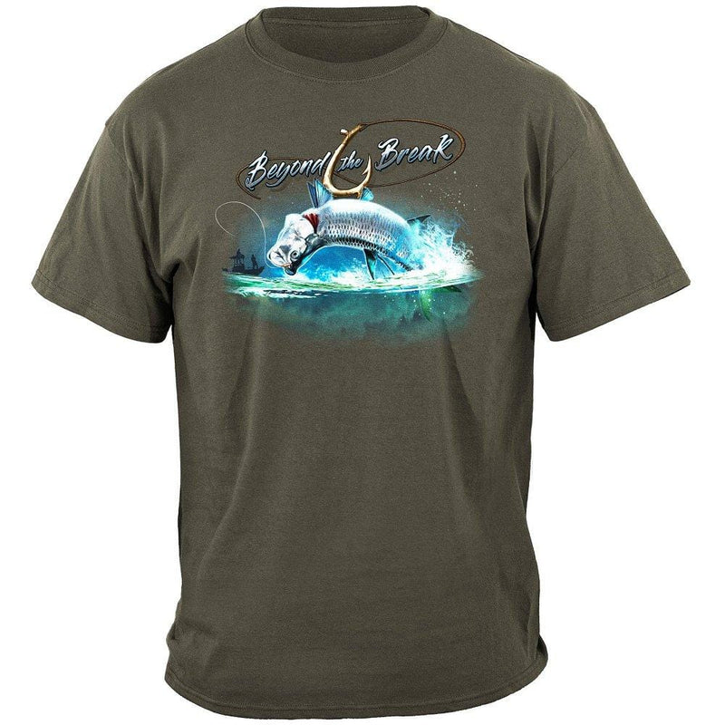 Tarpon Attack Flat Fishing Premium Long Sleeves
