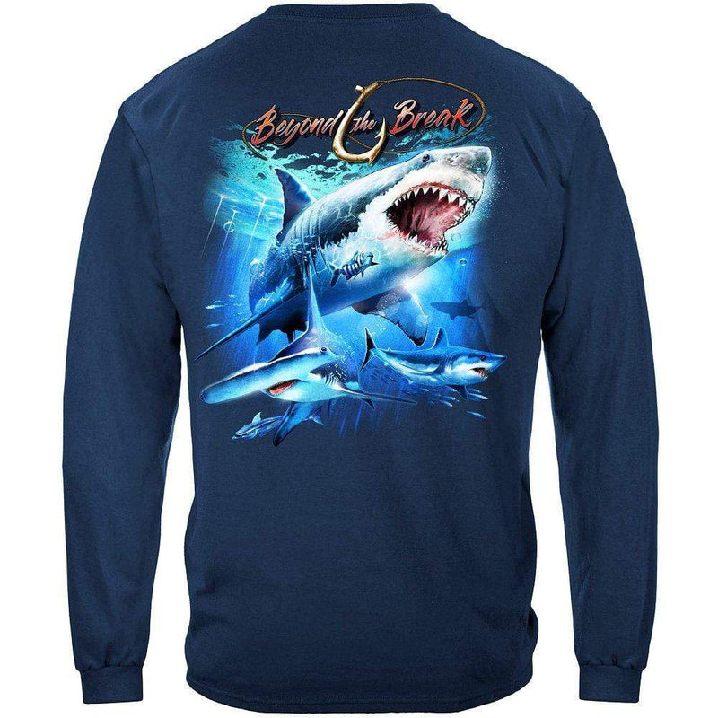 Shark Off Shore Fishing Premium T-Shirt