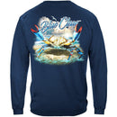 Blue Claw Crab In Your Face Premium Long Sleeves