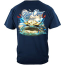 Blue Claw Crab In Your Face Premium Long Sleeves