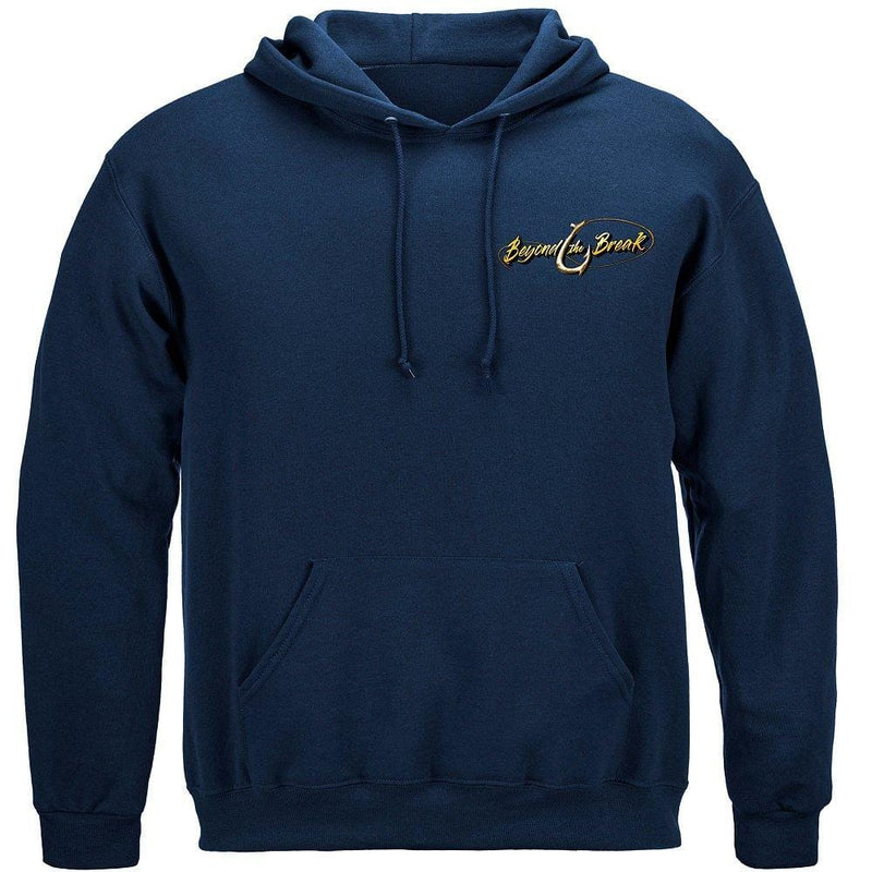 Sail Fish Baller Off Shore Fishing Premium Hooded Sweat Shirt
