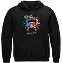 Patriotic Blue Claw Crab Premium T-Shirt