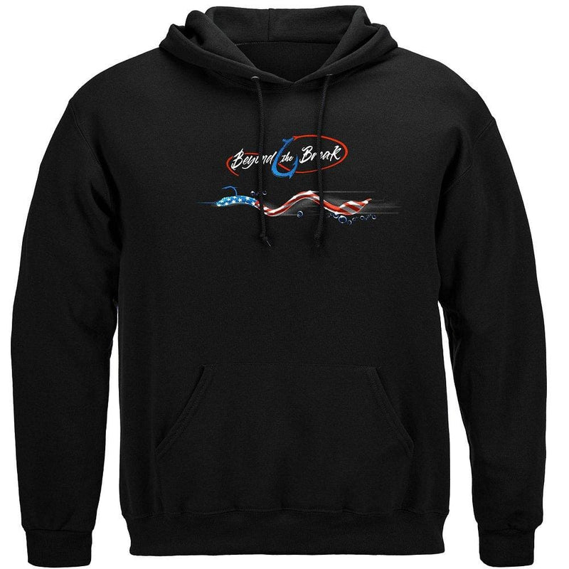 Patriotic Catfish Premium Hooded Sweat Shirt