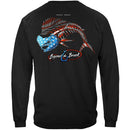 Patriotic Mahi Mahi Premium Hooded Sweat Shirt