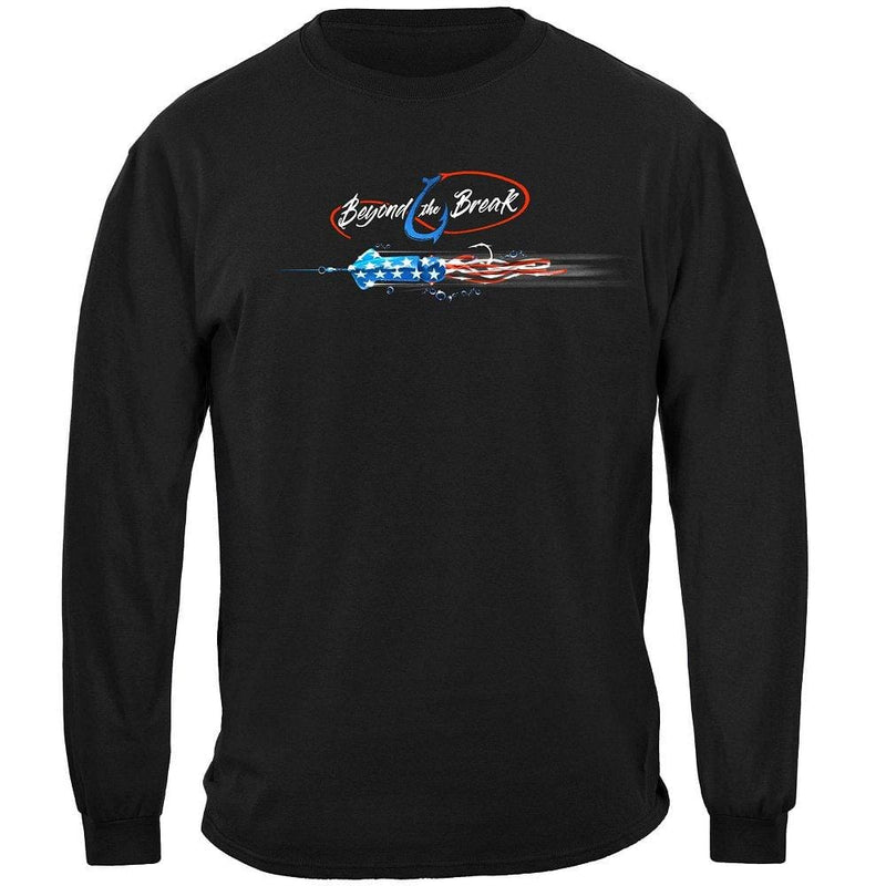 Patriotic Marlin Premium Hooded Sweat Shirt