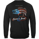 Patriotic Striped Bass Premium Long Sleeves