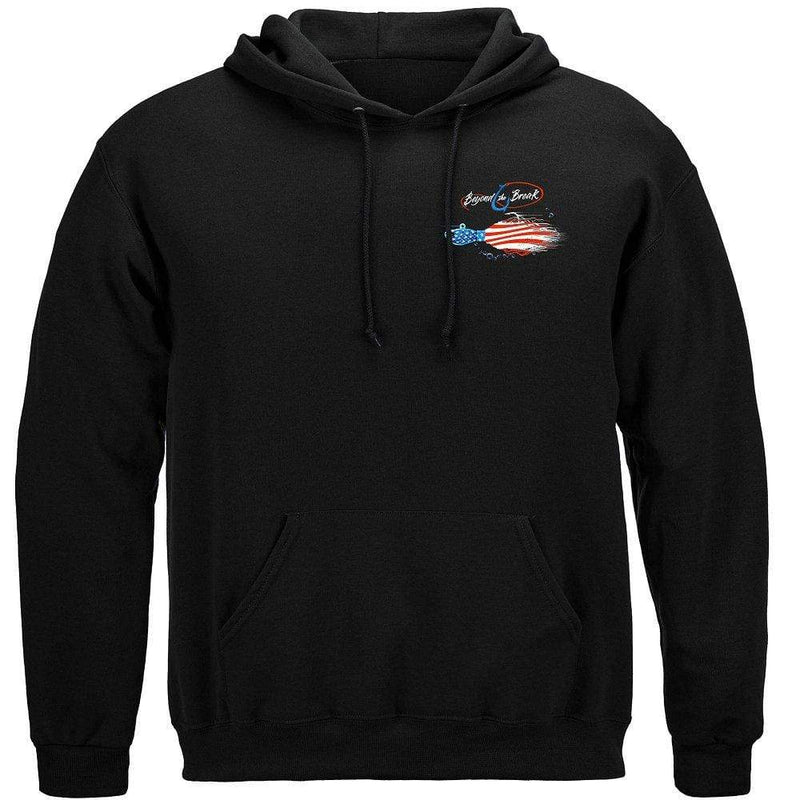 Patriotic Striped Bass Premium T-Shirt